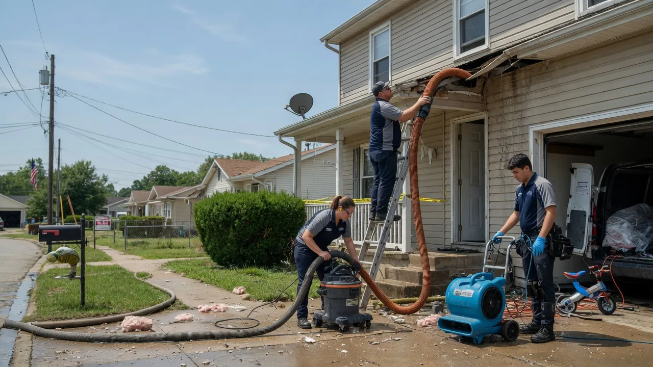 Water Damage Restoration in West Salem, IL near me